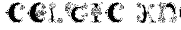 Celtic Knot font preview